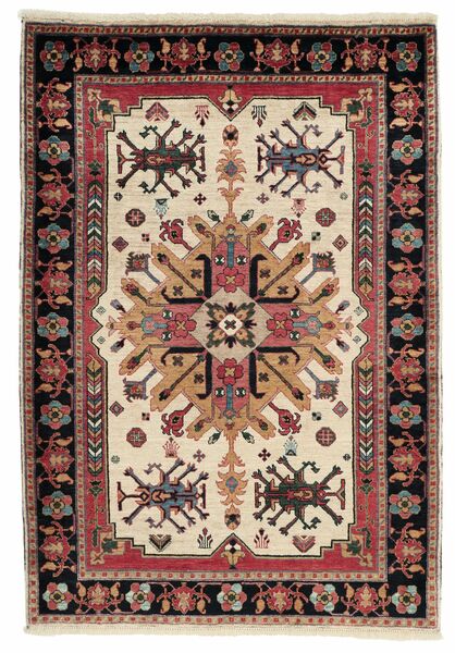  Gabbeh Kashkooli Rug 112X162 Persian Wool Black/Dark Red Small