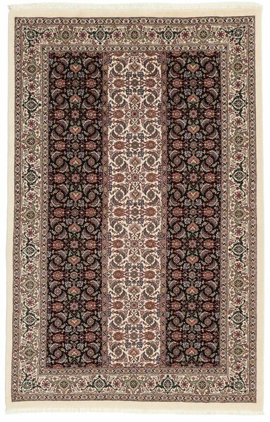  Oosters Tabriz 50 Raj Vloerkleed 100X152 Bruin/Zwart Wol, Perzië/Iran