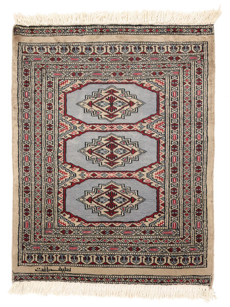  Pakistański Bucharski 2Ply Dywan 62X82 Wełniany Brunatny/Czarny Mały Carpetvista