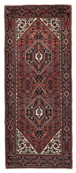 Dywan Orientalny Gholtogh 66X160 Chodnikowy Czarny/Ciemnoczerwony (Wełna, Persja/Iran)