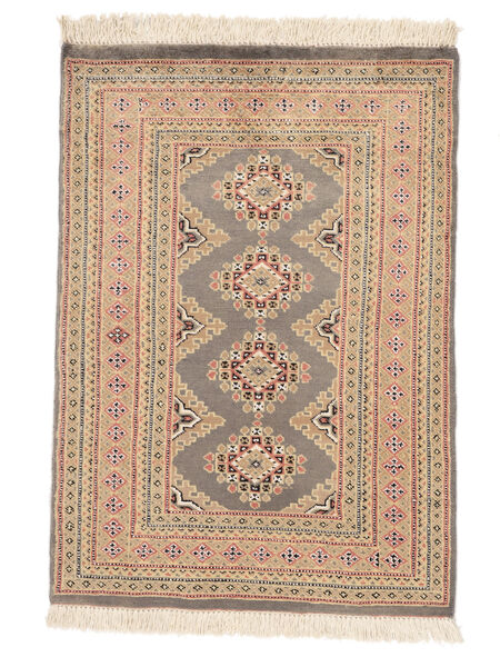 80X116 Pakistan Buchara 2Ply Teppich Orientalischer Braun/Beige (Wolle, Pakistan) Carpetvista