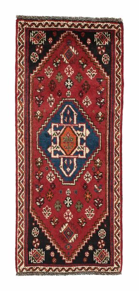  67X160 Medallion Small Shiraz Rug Wool