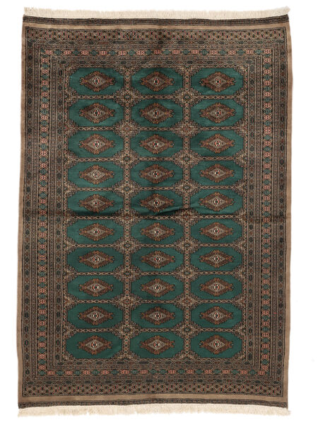 絨毯 オリエンタル パキスタン ブハラ 2Ply 165X239 ブラック/茶色 (ウール, パキスタン)