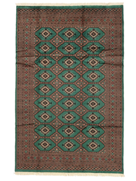 Dywan Orientalny Pakistański Bucharski 2Ply 188X299 Brunatny/Czarny (Wełna, Pakistan )