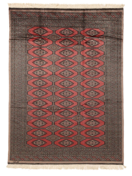 188X259 Dywan Pakistański Bucharski 2Ply Orientalny Brunatny/Czarny (Wełna, Pakistan ) Carpetvista