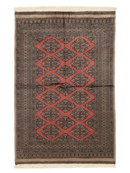  Pakistan Bokhara 2Ply Rug 127X190 Wool Brown/Black Small Carpetvista