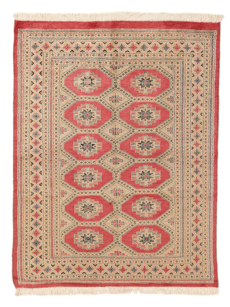  131X168 Medalionowy Mały Pakistański Bucharski 2Ply Dywan Wełna, Carpetvista