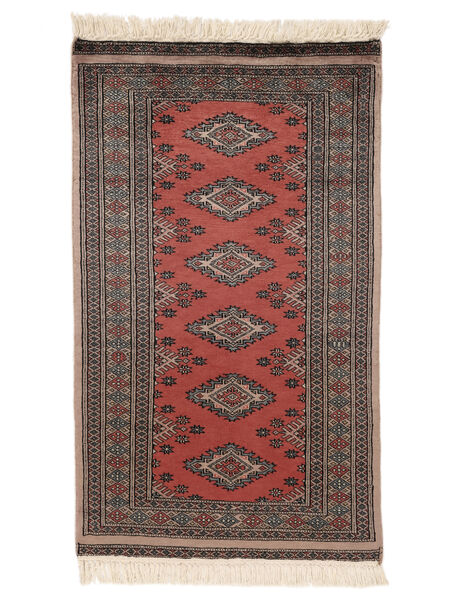 76X130 Tappeto Pakistan Bukara 2Ply Orientale Rosso Scuro/Nero (Lana, Pakistan) Carpetvista