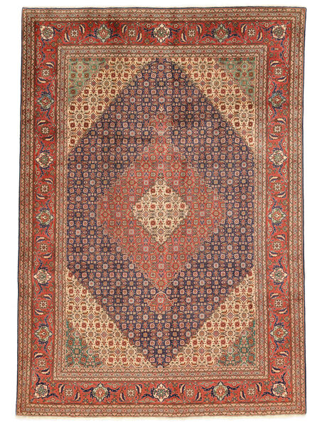 200X287 Tabriz 40 Raj Rug Oriental Brown/Dark Red (Wool, Persia/Iran) Carpetvista