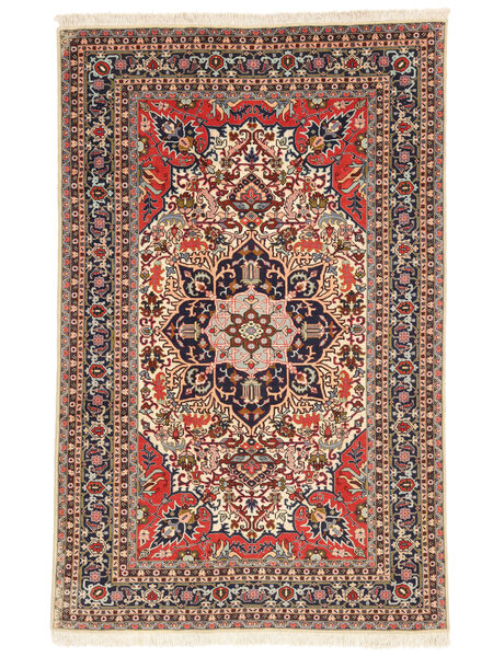  185X290 Tabriz Fine Rug Brown/Dark Red Persia/Iran Carpetvista