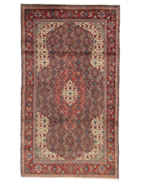 106X191 Sarouk Rug Oriental Dark Red/Brown (Wool, Persia/Iran) Carpetvista