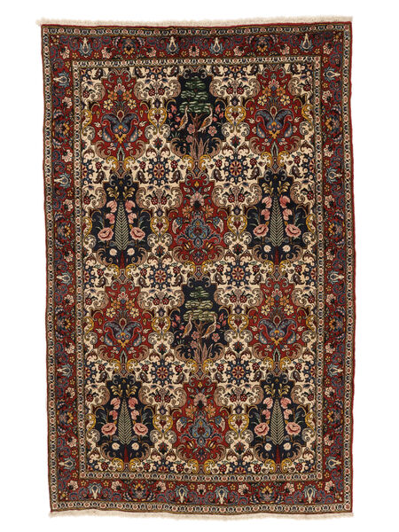  165X254 Bakhtiar Collectible Teppe Svart/Brun Persia/Iran Carpetvista