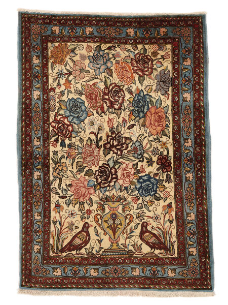 Tapete Oriental Bakhtiari Collectible 108X154 Preto/Castanho (Lã, Pérsia/Irão)