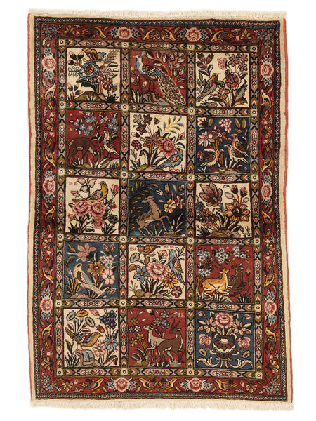 Tappeto Orientale Bakhtiar Collectible 101X151 Nero/Marrone (Lana, Persia/Iran)