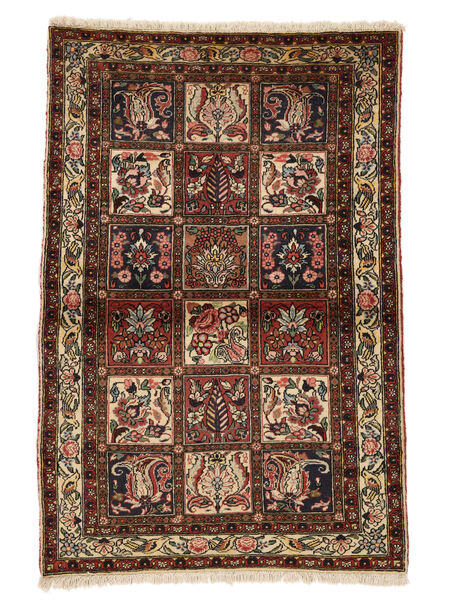  Bakhtiar Collectible 107X159 Persisk Uldtæppe Brun/Sort Lille Carpetvista