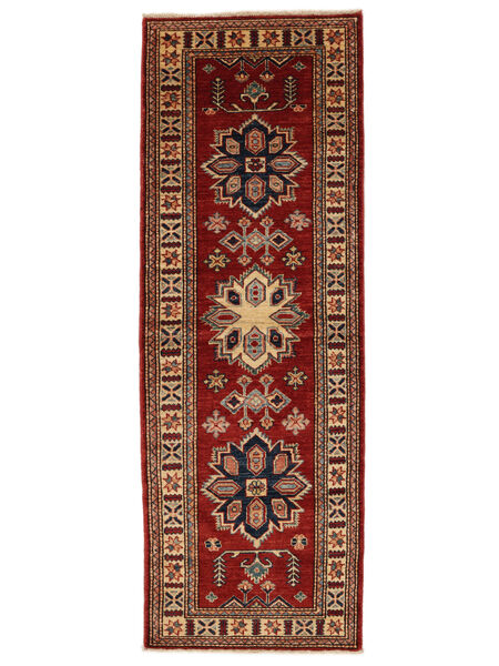  69X195 Medallion Small Kazak Fine Rug Wool, Carpetvista