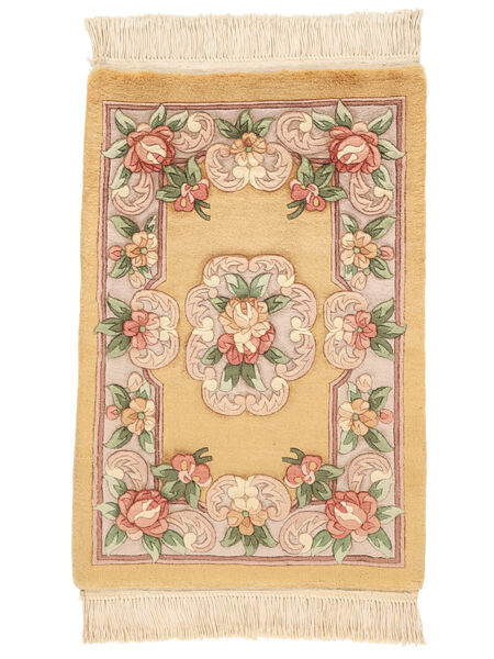  60X90 Medallion Tappeto Peloso Piccolo Cinesi 90 Line Lana, Carpetvista