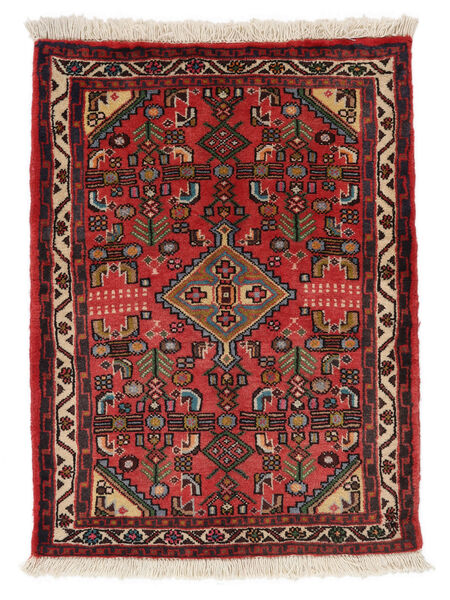  Hamadan Rug 60X82 Persian Wool Dark Red/Black Small Carpetvista