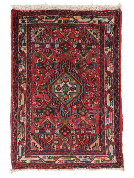 60X86 Tappeto Orientale Asadabad Rosso Scuro/Nero (Lana, Persia/Iran) Carpetvista