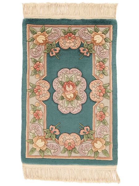  60X90 Medallion Tappeto Peloso Piccolo Cinesi 90 Line Lana, Carpetvista