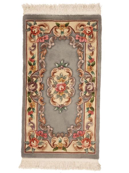 69X122 China 90 Line Teppich Orientalischer Braun/Orange (Wolle, China) Carpetvista