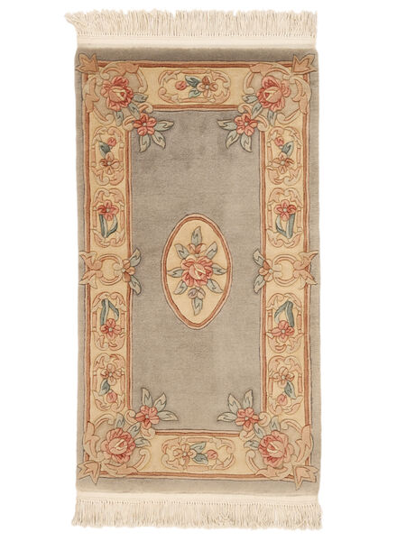  68X122 Medallion Small China 90 Line Rug Wool, Carpetvista