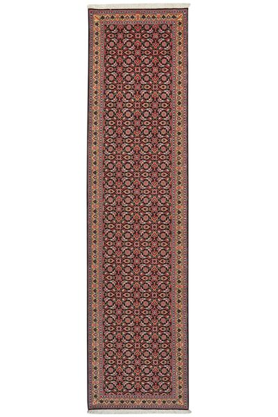  Orientalisk Tabriz 50 Raj 72X291 Hallmatta Mörkröd/Svart Ull, Persien/Iran