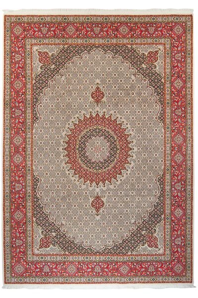  Moud Covor 245X352 Persan Lână Maro/Dark Red Mare