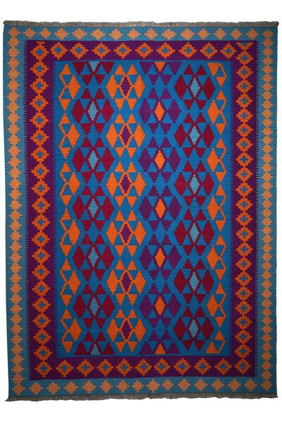 Kilim Qashqai Rug 174X237 Dark Blue/Black Persia/Iran