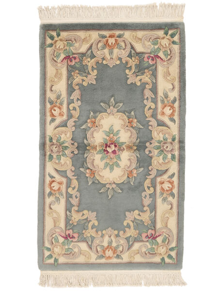  91X152 Medaille Hoogpolig Vloerkleed Klein China 90 Line Wol, Carpetvista