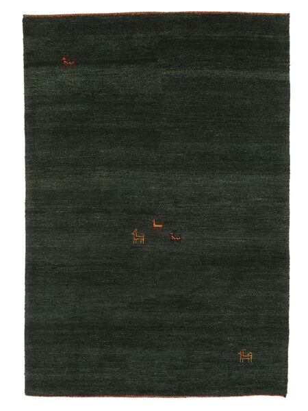 Gabbeh Rustic Rug 164X238 Black Wool, Persia/Iran Carpetvista