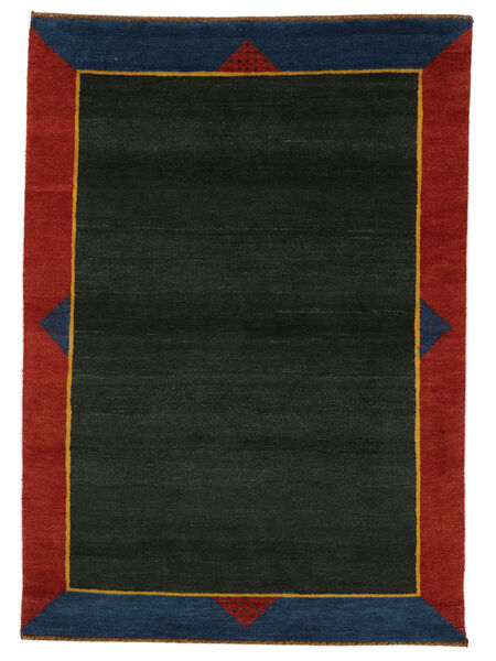 Alfombra Persa Gabbeh Rustic 170X240 Negro/Rojo Oscuro (Lana, Persia/Irán)