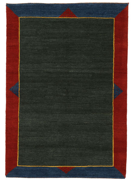  Persian Gabbeh Rustic Rug 173X246 Black/Dark Red (Wool, Persia/Iran)