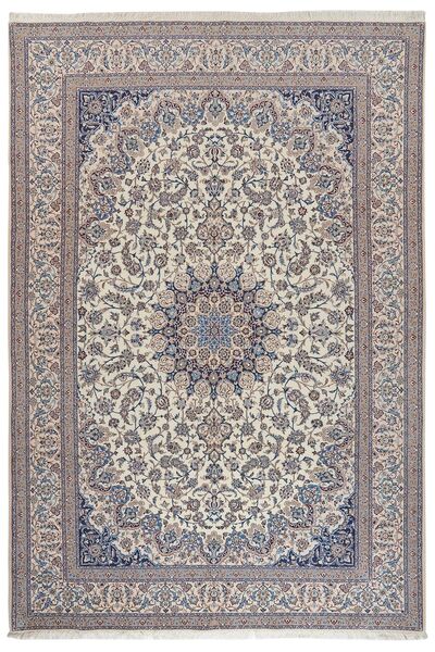  Persian Nain 9La Rug 200X302 Dark Grey/Brown