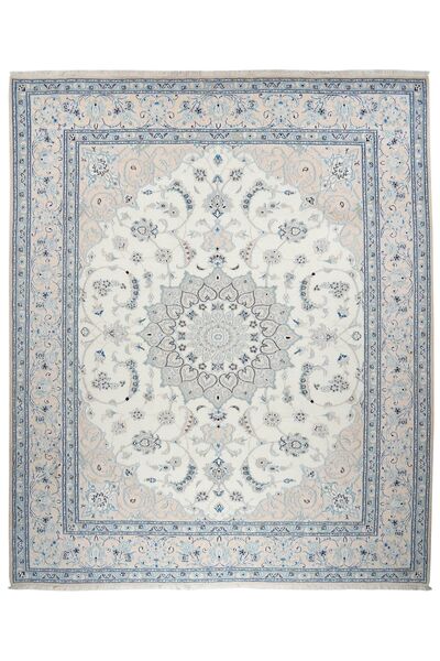  Nain Alfombra 255X310 Persa De Lana Gris/Gris Oscuro Grande