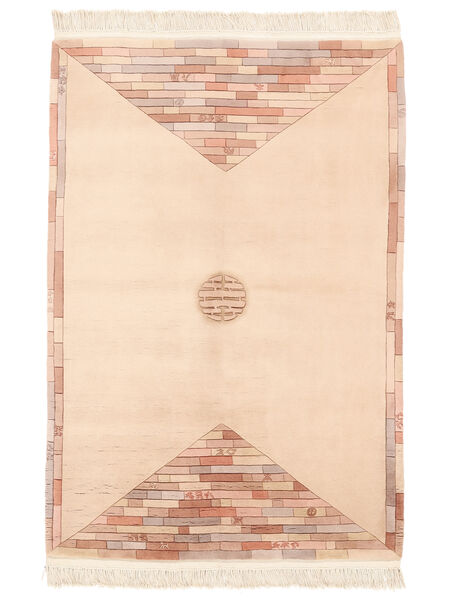  China 90 Line Rug 140X200 Beige/Brown Carpetvista