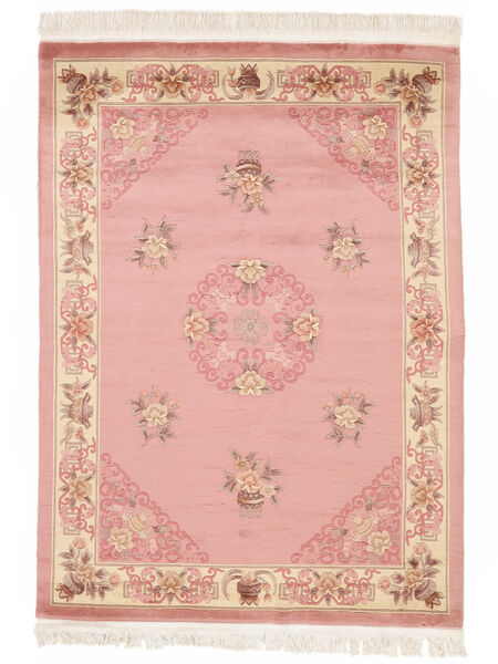  Orientalisk Kina 90 Line Matta 170X230 Röd/Beige Ull, Kina Carpetvista