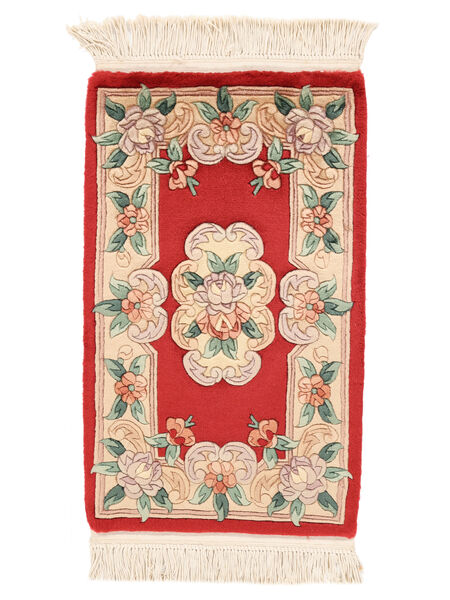  China 90 Line Rug 52X86 Beige/Dark Red Carpetvista