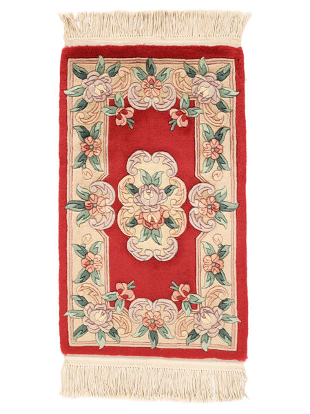  China 90 Line Rug 52X86 Beige/Dark Red Carpetvista