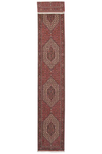  68X409 Bidjar With Silk Rug Runner
 Dark Red/Black Persia/Iran