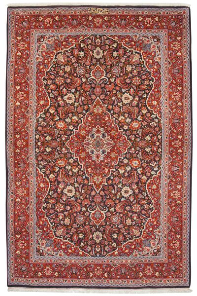  155X237 Medalion Mic Kashan Covor Lână