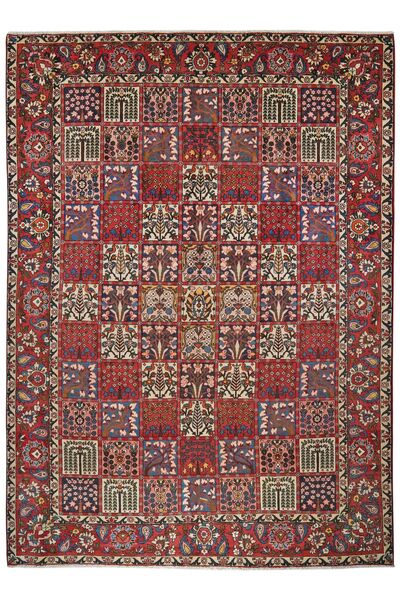  Persian Bakhtiari Rug 260X366 Dark Red/Black