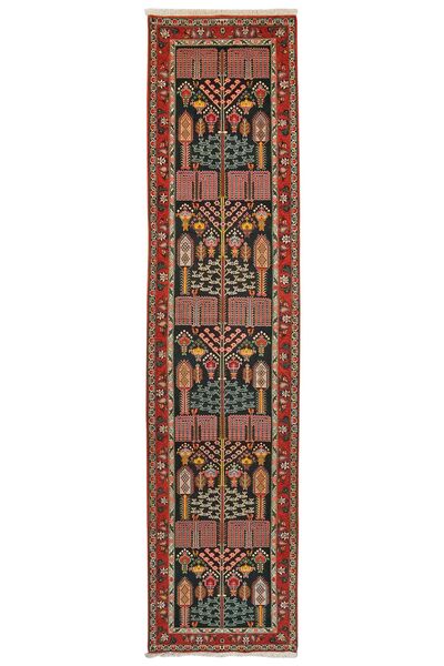  92X384 Medallion Small Bakhtiari Rug Wool