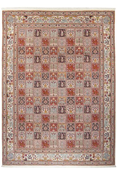  Persian Moud Rug 246X336 Brown/Dark Red