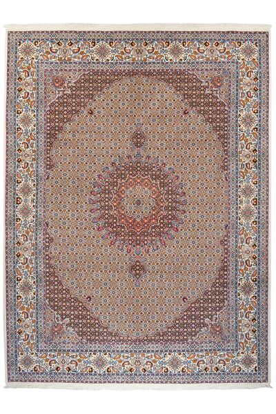  Moud Rug 247X335 Persian Wool Brown/Dark Red Large