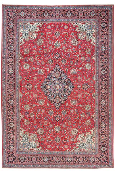 240X351 Alfombra Sarouk Oriental Rojo Oscuro/Rojo (Lana, Persia/Irán)