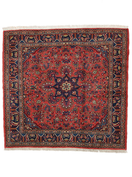  204X212 Medallion Sarouk Rug Wool, Carpetvista