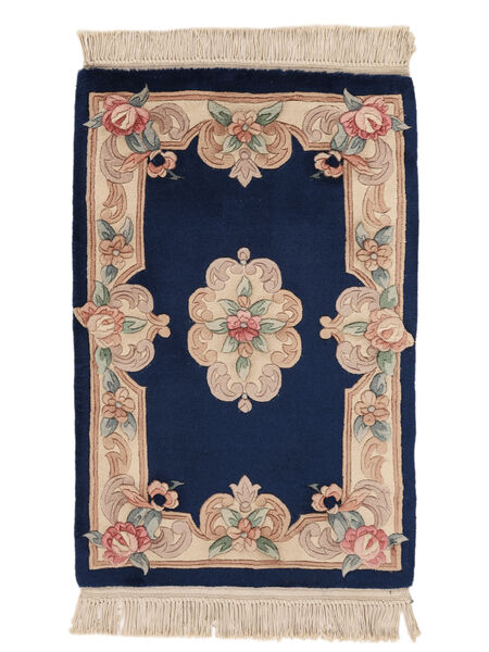  Oosters China 90 Line Vloerkleed 60X92 Bruin/Zwart Wol, China Carpetvista