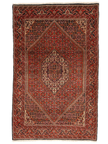  Oriental Bidjar Rug 108X172 Dark Red/Black Wool, Persia/Iran Carpetvista