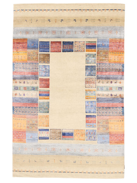 Gabbeh Loribaft Rug 196X305 Beige/Orange Wool, India Carpetvista